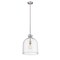 Z-Lite Pearson 1 Light Pendant, Brushed Nickel And Clear Seedy 817-12BN - alternate 5